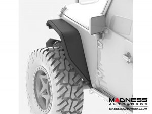 Jeep Wrangler JK Aluminum Overland Tube Fenders - Front